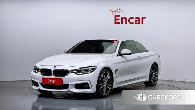 BMW 4 Series (F32) 2018 Белый из Кореи