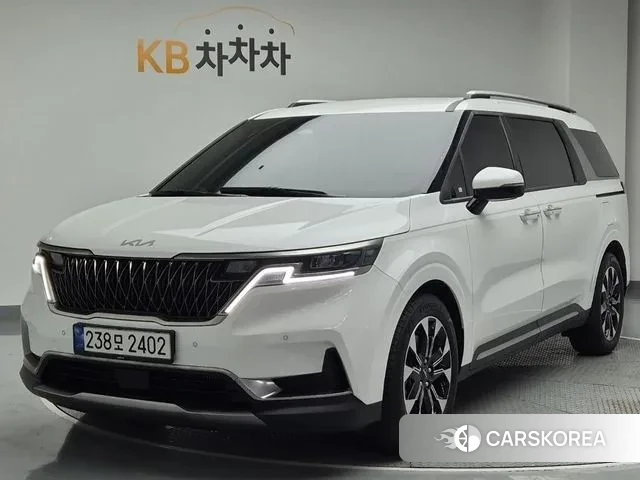 Kia Carnival 4th generation 2023 Белый из Кореи
