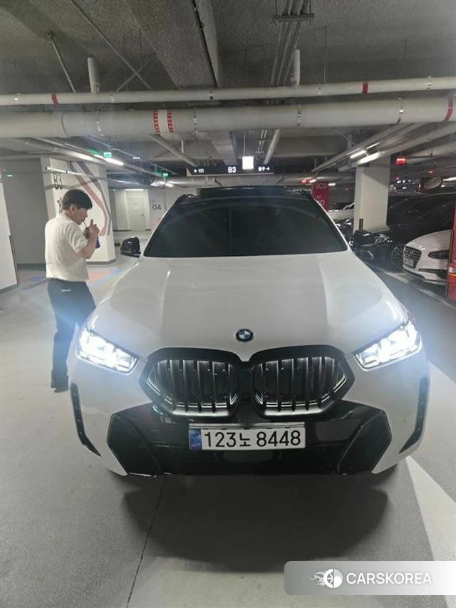 BMW X6 (G06) 2025 Белый из Кореи