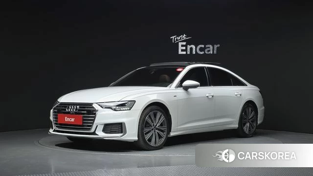 Audi A6 (C8) 2023 Белый из Кореи