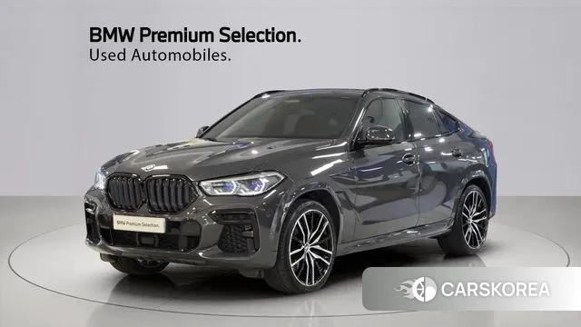 BMW X6 (G06) 2022 Серый из Кореи