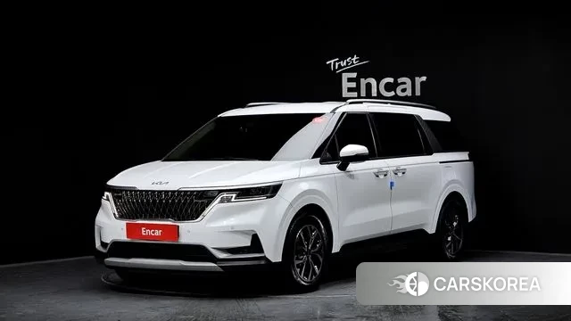 Kia Carnival 4th generation 2022 Белый из Кореи