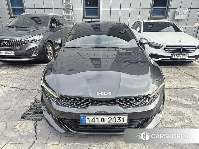 Kia K5 3rd generation 2022 Серый из Кореи