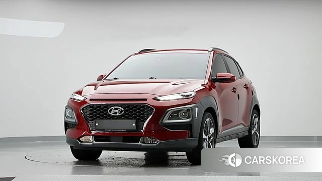 Hyundai Kona 2020 Красный из Кореи