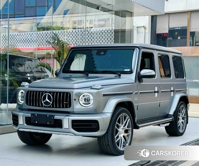 Mercedes-Benz G-class AMG 2021 Серебристо-серый из Китая