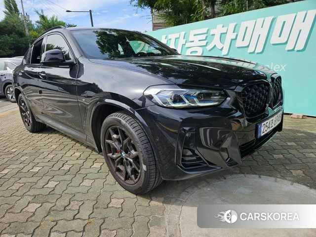 BMW X4 (G02) 2022 Черный из Кореи