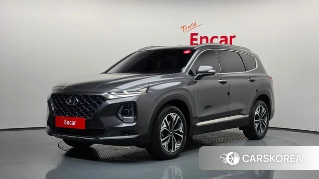 Hyundai Santa Fe TM 2018 Серый из Кореи