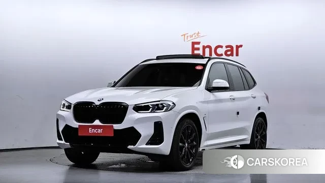 BMW X3 (G01) 2021 Белый из Кореи