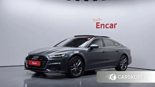 Audi A7 (4K) 2020 Серый из Кореи