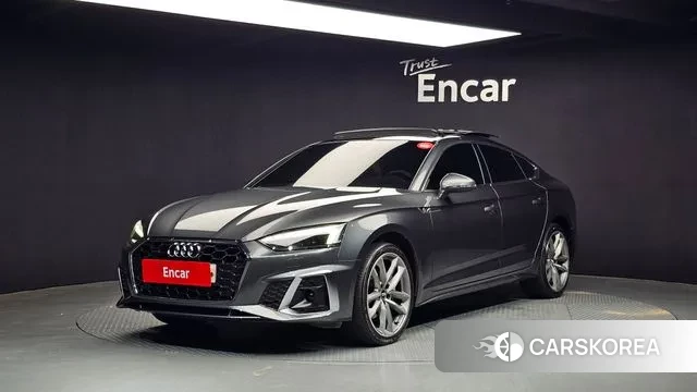 Audi A5 (F5) 2020 Серый из Кореи