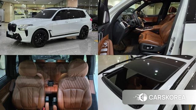 BMW X7 (G07) 2024 Белый из Кореи