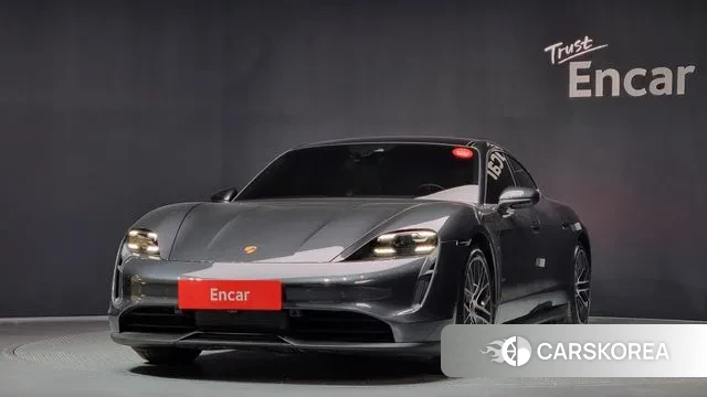 Porsche Taycan 2021 Серый из Кореи