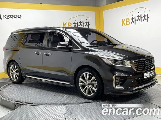 Kia The New Carnival 2019 Серый из Кореи
