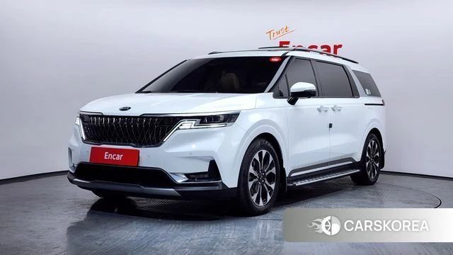 Kia Carnival 4th generation 2021 Белый из Кореи