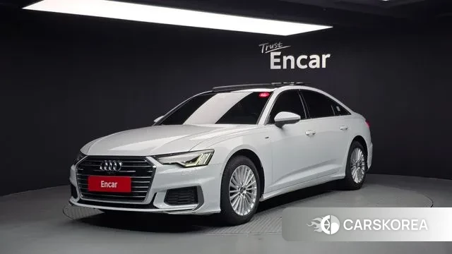 Audi A6 (C8) 2020 Белый из Кореи