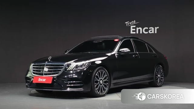 Mercedes-Benz S-Class W222 2020 Черный из Кореи