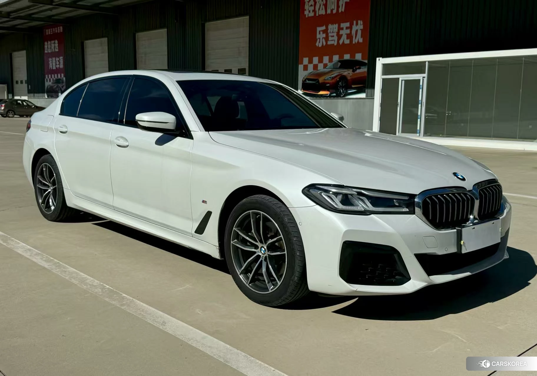 BMW 5 series 2021 Белый из Китая