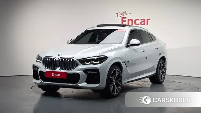 BMW X6 (G06) 2020 Белый из Кореи