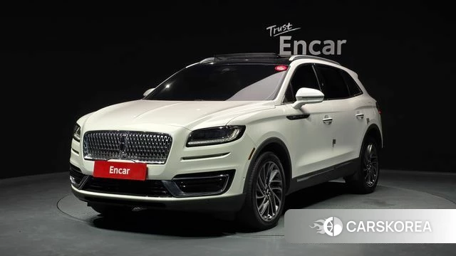 Lincoln Nautilus First generation 2020 Белый из Кореи
