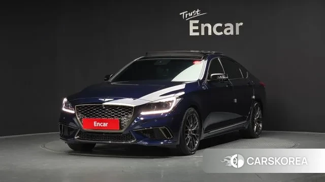 Genesis G80 2018 Синий из Кореи