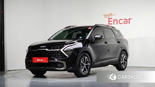 Kia Sportage 5th Generation Hybrid 2023 Черный из Кореи
