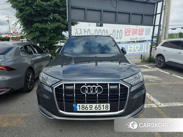 Audi Q7 (4M) 2021 Серый из Кореи