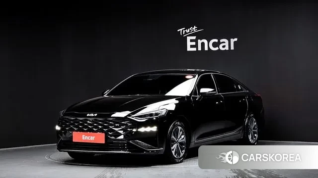 Kia K8 Hybrid 2021 Черный из Кореи