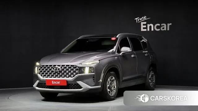 Hyundai The New Santa Fe 2021 Серый из Кореи