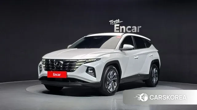 Hyundai Tucson (NX4) 2021 Белый из Кореи