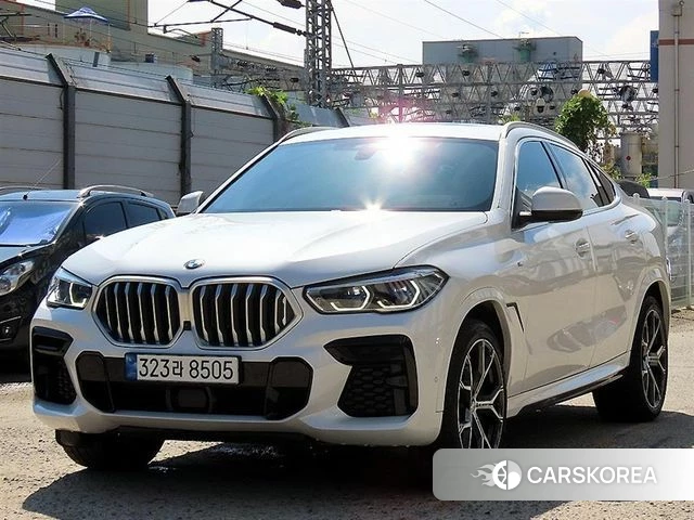 BMW X6 (G06) 2022 Белый из Кореи