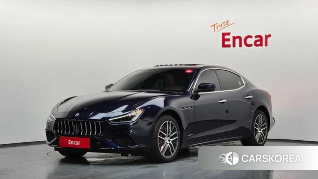 Maserati Ghibli 2020 Синий из Кореи