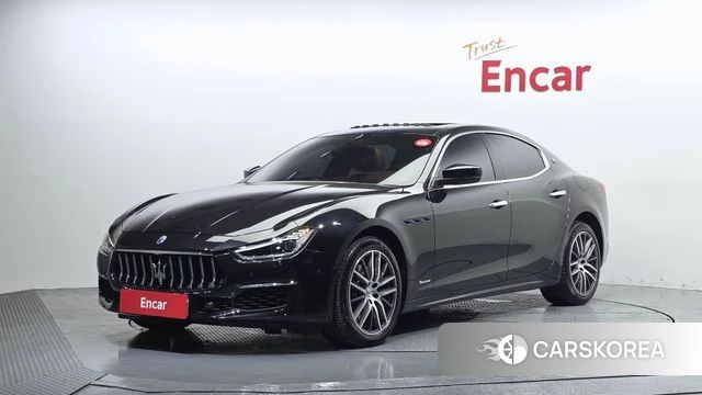 Maserati Ghibli 2021 Черный из Кореи