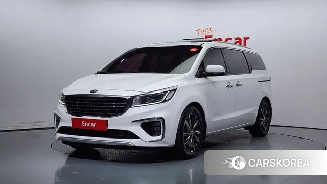 Kia The New Carnival 2018 Белый из Кореи