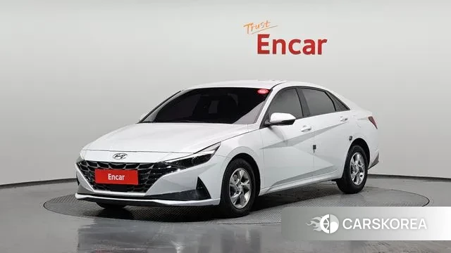 Hyundai Avante (CN7) 2020 Белый из Кореи