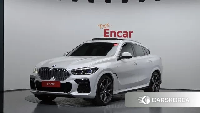 BMW X6 (G06) 2022 Белый из Кореи