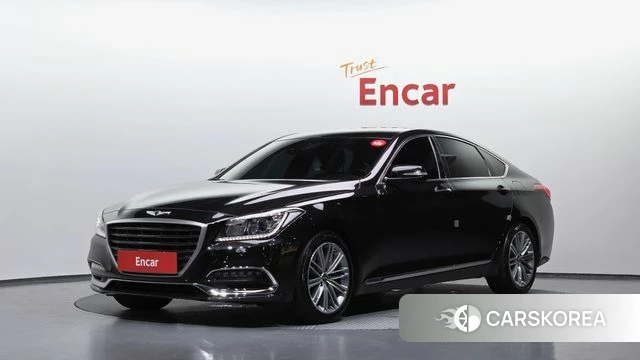 Genesis G80 2018 Черный из Кореи