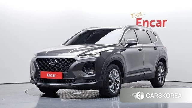 Hyundai Santa Fe TM 2019 Серый из Кореи