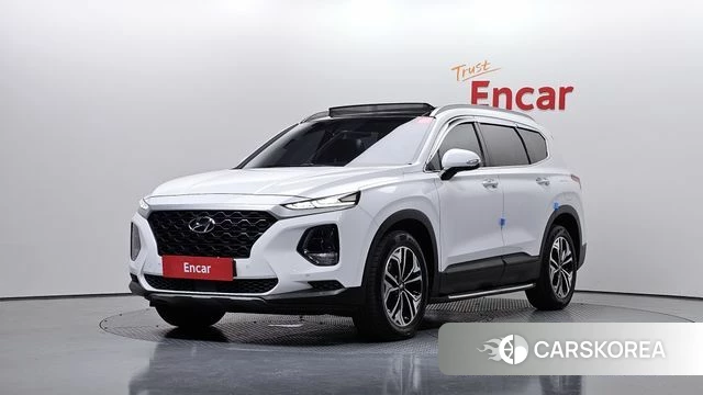 Hyundai Santa Fe TM 2018 Белый из Кореи