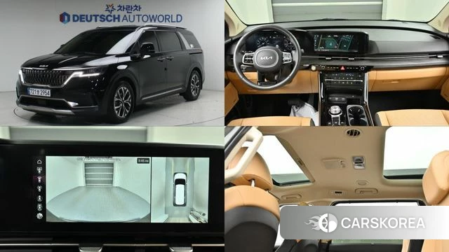 Kia Carnival 4th generation 2023 Черный из Кореи