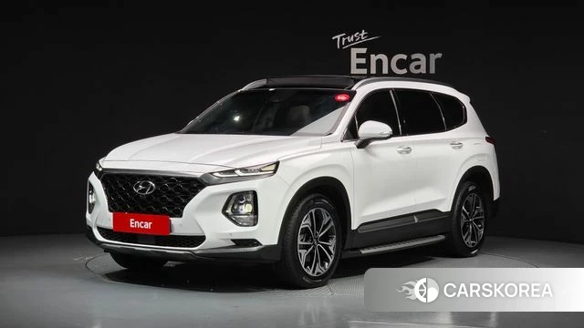 Hyundai Santa Fe TM 2018 Белый из Кореи