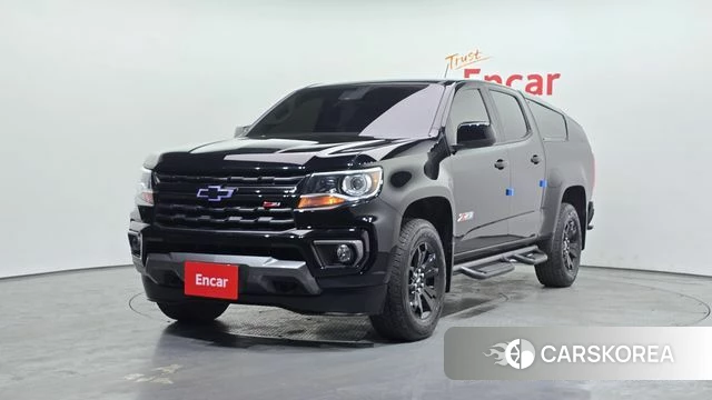 Chevrolet (GM Daewoo) Real New Colorado 2021 Черный из Кореи