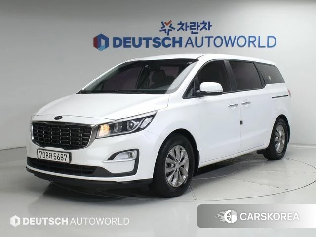 Kia The New Carnival 2020 Белый из Кореи