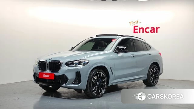 BMW X4 (G02) 2024 Серебристо-серый из Кореи