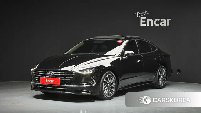 Hyundai Sonata (DN8) 2019 Черный из Кореи