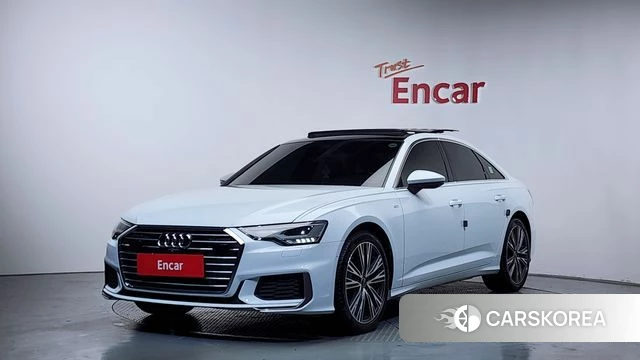 Audi A6 (C8) 2022 Белый из Кореи