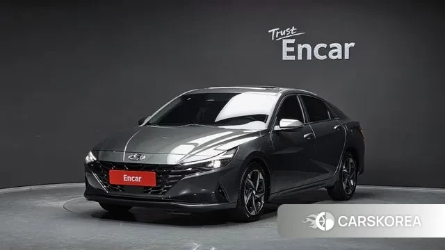 Hyundai Avante (CN7) 2020 Серый из Кореи