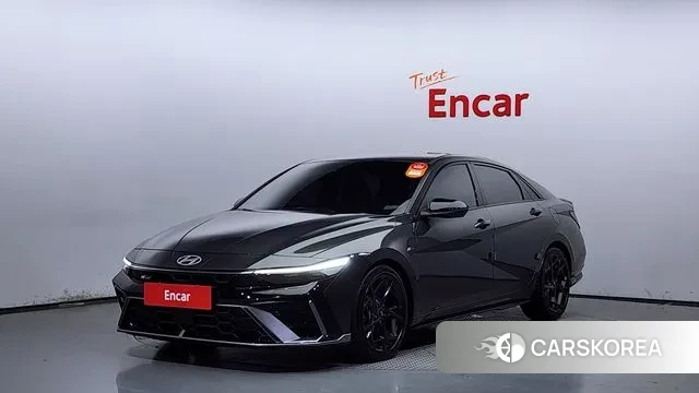 Hyundai The New Avante (CN7) 2024 Серый из Кореи