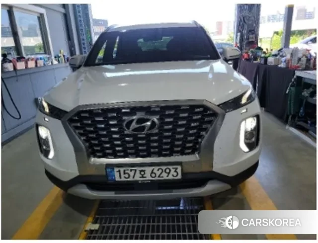 Hyundai Palisade 2022 Белый из Кореи