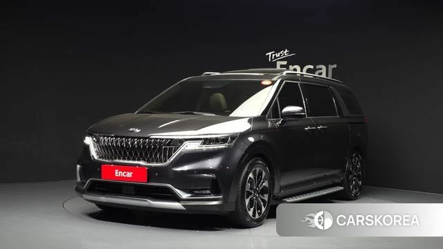 Kia Carnival 4th generation 2021 Серый из Кореи