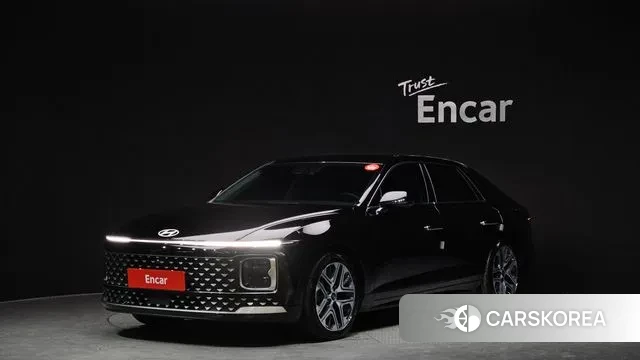 Hyundai Grandeur Hybrid (GN7) 2024 Черный из Кореи